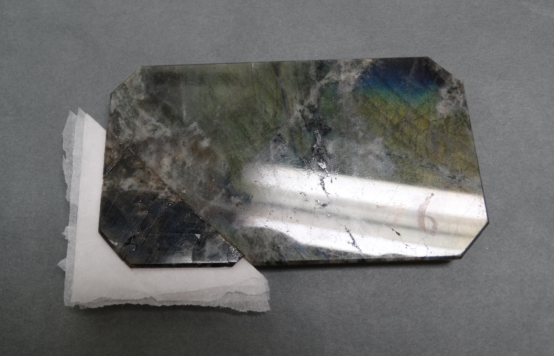 Testing a white tissue paper background