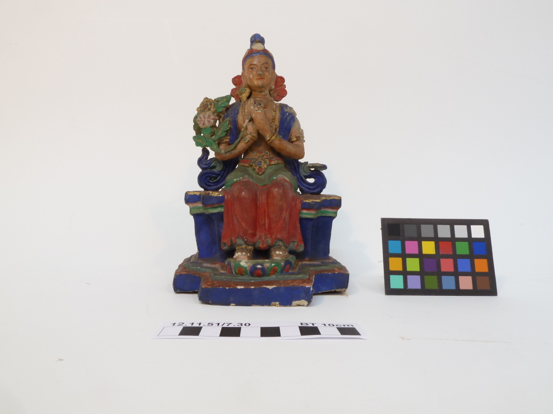 The sculpture before conservation